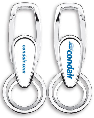 Key Chain with Carabiner Clip